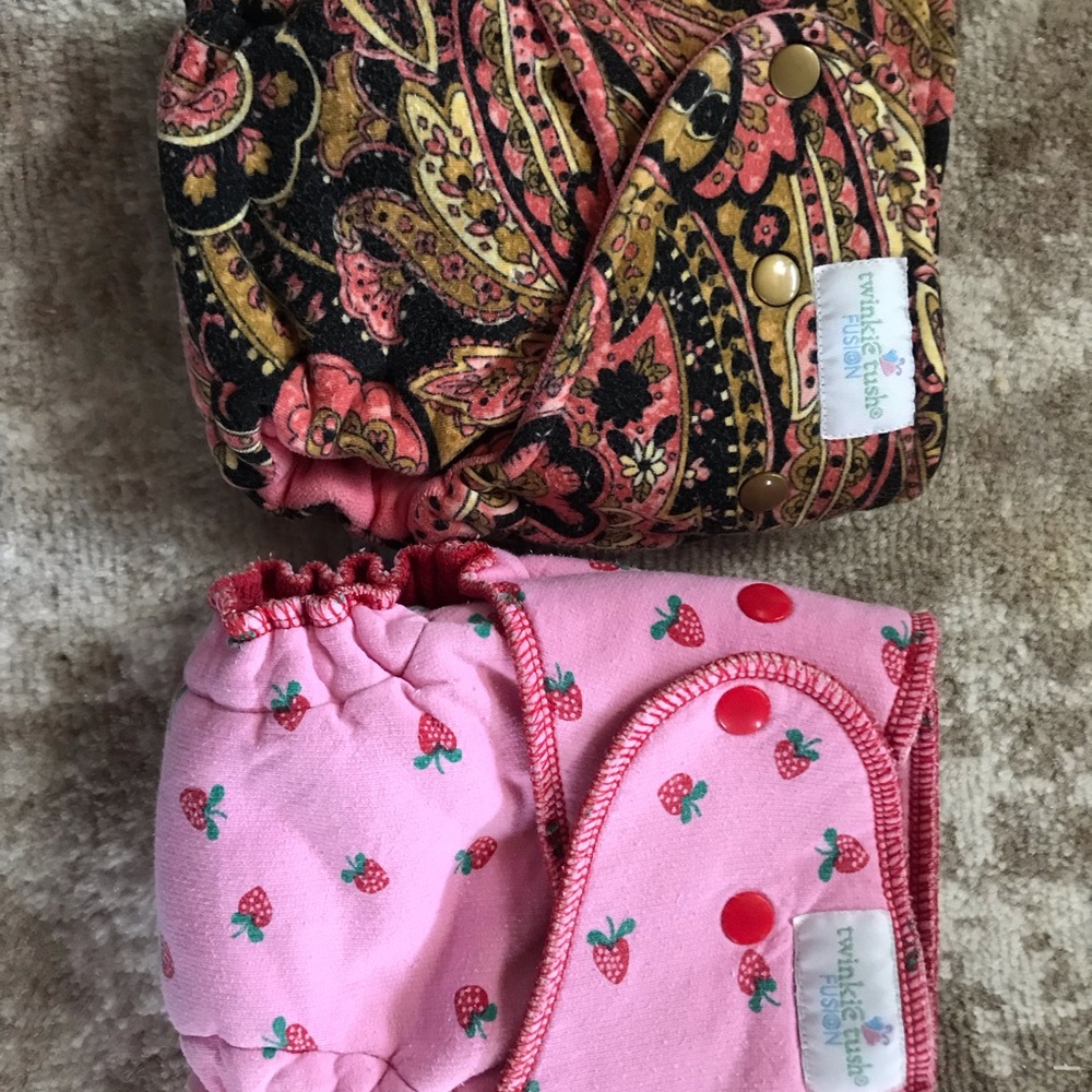 Twinkie Tush Fusion Fitted Cloth Diapers
